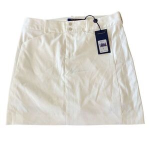 NWT Ralph Lauren Polo Golf Skort Women’s 2 Cream 16”